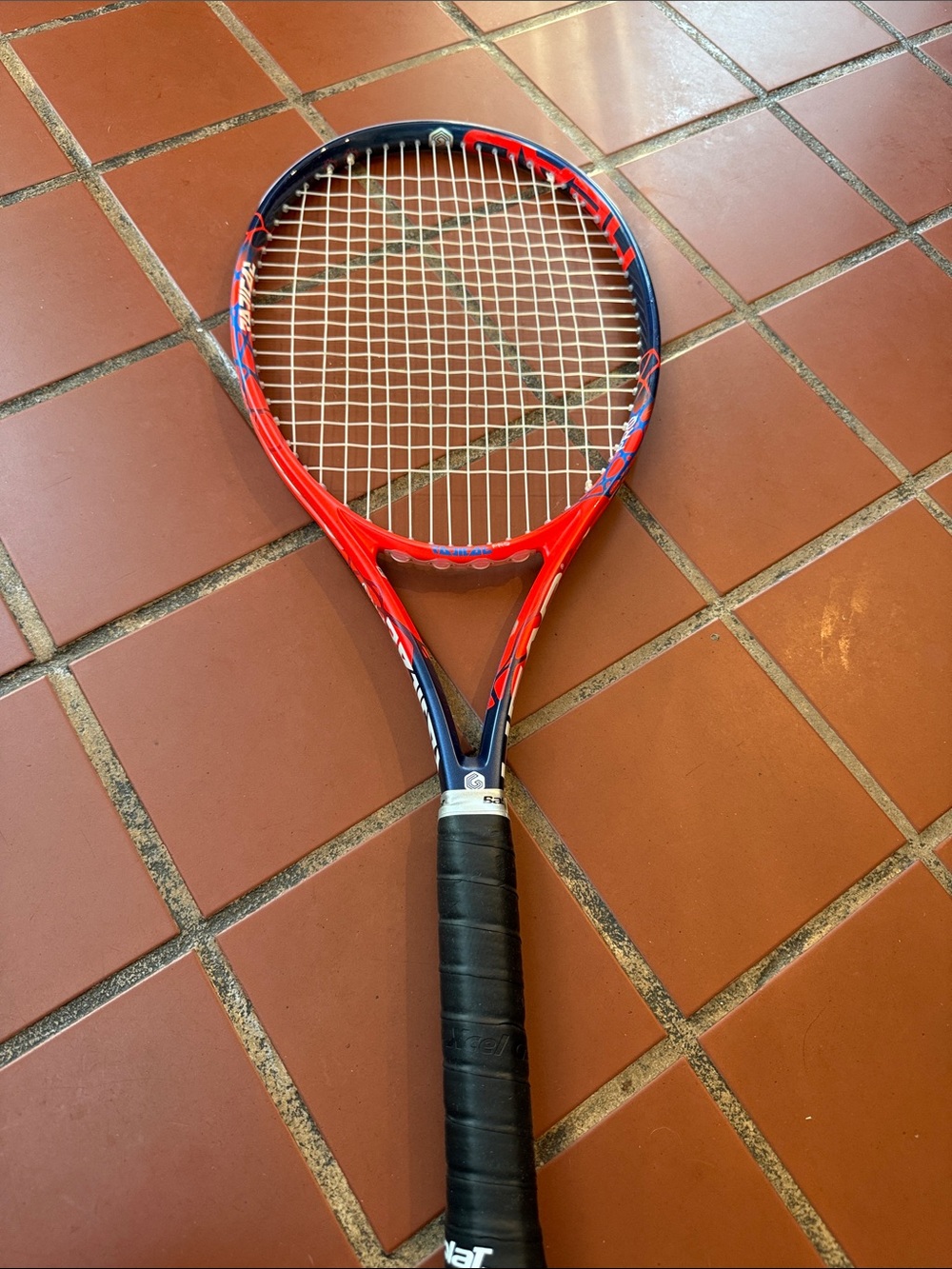 HEAD Red and Blue Tennis Racket - Classic Sport Frame